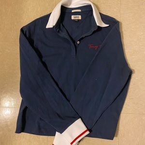 Urban Outfitters Tommy Jeans Long Sleeve Polo